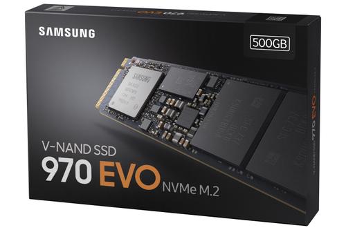 SAMSUNG SSD 970 EVO 500GB  M.2 (MZ-V7E500BW)