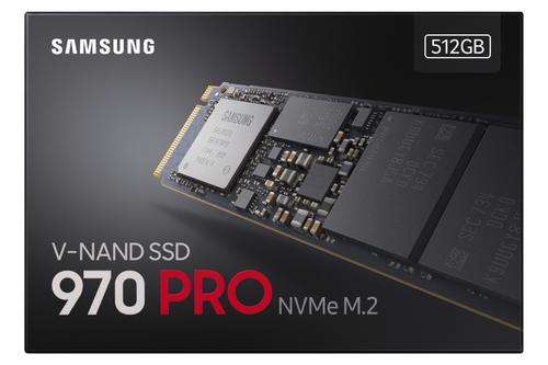 SAMSUNG SSD M.2 (2280) 512GB 970 PRO (PCIe/ NVMe) (MZ-V7P512BW)