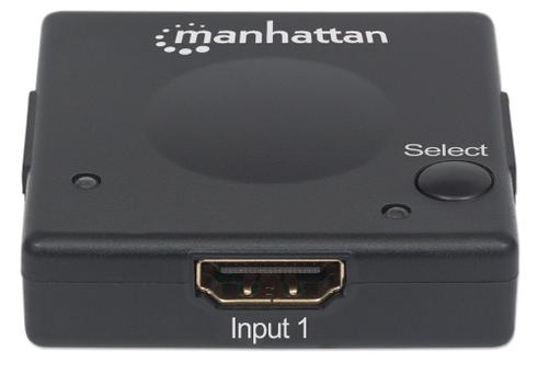 MANHATTAN Hdmi Switch 2-Port, 1080P,  (207911)