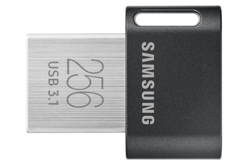 SAMSUNG 256GB Fit Plus USB3.1 Black Flash Drive Read Speeds of up to 300MBs Write Speeds of up to 30MBs (MUF-256AB/APC)