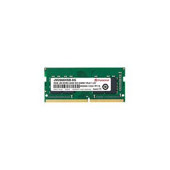 TRANSCEND JetRAM - DDR4 - module - 4 GB - SO-DIMM 260-pin - 2666 MHz / PC4-21300 - CL19 - 1.2 V - unbuffered - non-ECC (JM2666HSH-4G)