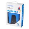 A-DATA ADATA HD680 2TB USB3.2 external HDD blue Gen1 Backward compatible with USB2.0 (AHD680-2TU31-CBL)