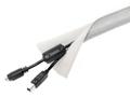 MULTIBRACKETS M Uni CableSock Roll Velcro Silver 50m L (7350022732841)