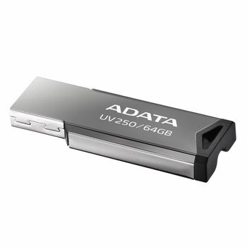 A-DATA USB 2.0 Flash Drive UV250 64GB BLACK (AUV250-64G-RBK)