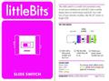 LITTLEBITS Slide Switch (650-0001)