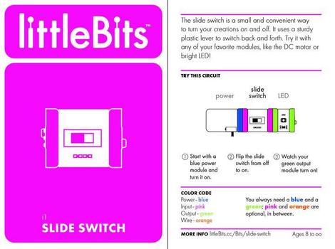 LITTLEBITS Slide Switch (650-0001)