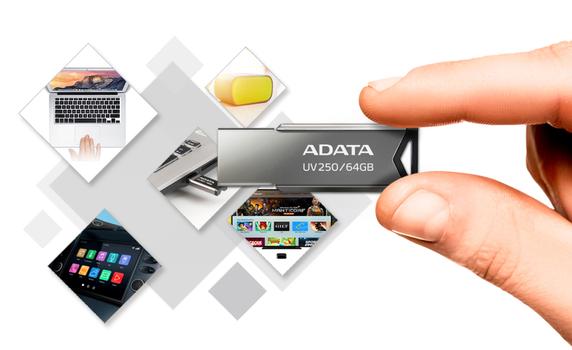 A-DATA UV250 USB Flash Drive 16 GB (AUV250-16G-RBK)