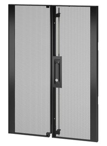 APC NetShelter SX 18U 600mm Wide Perforated Split Doors Black (AR7161)