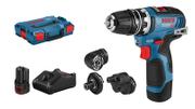 Bosch GSR 12V-35 FC Professional - drill/driver - trådløs - 2 hastigheter - 2 batterier