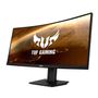 ASUS TUF Gaming VG35VQ - LED monitor - gaming - curved - 35" - 3440 x 1440 WQHD @ 100 Hz - VA - 300 cd/m² - 2500:1 - HDR10 - 1 ms - 2xHDMI, DisplayPort