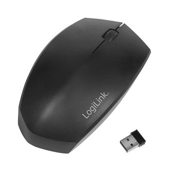 LOGILINK Maus Bluetooth 4.2 + Funk 2,4 GHz, dual-Modus black (ID0191)