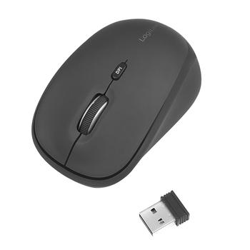 LOGILINK Maus Funk 2,4 GHz 3-Button, schwarz (ID0193)