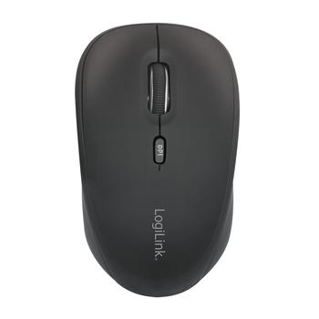 LOGILINK Maus Funk 2,4 GHz 3-Button, schwarz (ID0193)