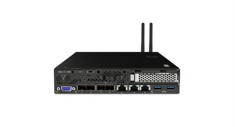Lenovo ThinkSystem SE350 - Desktop Mounting - rackmonterbar - Xeon D-2143IT 2.2 GHz - 64 GB - SSD 650 GB, SSD 2 x 480 GB (7D1XA01CEA)
