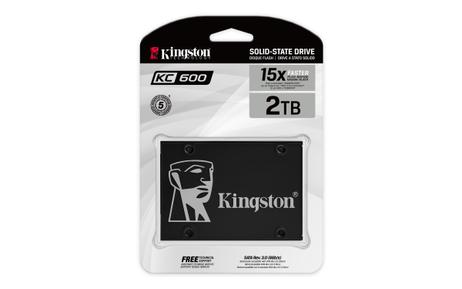 Kingston KC600 - SSD - 2 TB - SATA 6Gb/s (SKC600/2048G)