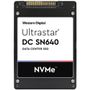 WESTERN DIGITAL WD Ultrastar DC SN640 WUS4CB076D7P3E3 - SSD - 7680 GB - internal - 2.5" - U.2 PCIe 3.1 x4 (NVMe) - 256-bit AES