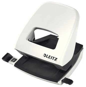 LEITZ Hole Punch 5008 2h/30 sheets Pearl W.Blister (5008-20-01)