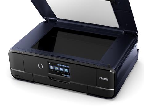 EPSON Expression Photo XP-970 Small-in-One MFP colour inkjet A4 A3 8.1ppm Copy 8.5ppm Print 100sheets USB LAN Wi-Fi (C11CH45402)