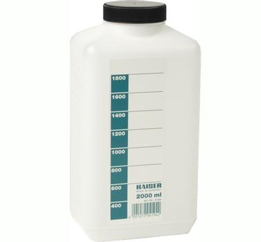 Kaiser Fototechnik Chemical Storage Bottle 2000ml white 4194 (4194)
