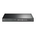 16-Port Gigabit PoE+ Easy Smart Switch 16 Gigabit RJ45 Ports 2 SFP Slots 802.3at/ af 192W PoE Power 1U 19-inch Rack-mountable