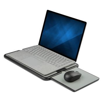 STARTECH NTBKPAD Lap Desk - For 13 and 15inch Laptops - Portable Notebook Lap Pad - Retractable Mouse Pad (NTBKPAD)