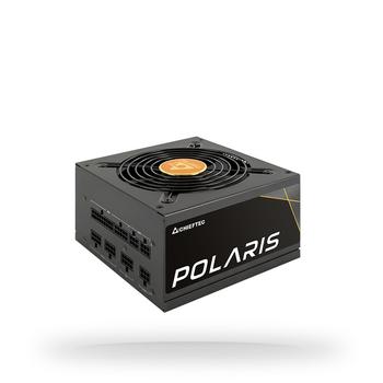 CHIEFTEC Polaris 550W certified 80Plus GOLD Full Modular ATX 12V 2.4 Active CFP with LLC converter half-bridge and DC-to-DC (PPS-550FC)