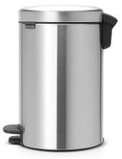 BRABANTIA NewIcon pedalspand 12L Matt Steel