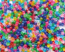 PLAYBOX Perler PLAYBOX kongo Ø9cm transp (1000)