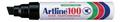 ARTLINE Märkpenna Artline 100 Skuren Svart 7,5/12mm