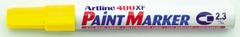 ARTLINE Paintmarker, Artline, EK400, 2,3MM Rund spids, gul, 3240007, pakke a 12 stk