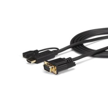 STARTECH 1,8m HDMI to VGA active adapter converter cable 1920x1200 (HD2VGAMM6)