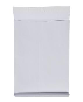 SOBER Prøvepose 250x353x40mm hvit 140g (250) (3382)