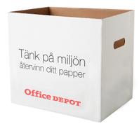 OFFICE DEPOT Returlåda för återv.papper