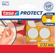 TESA Protect Filzgleiter rund 22mm weiß 12 Stück