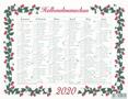 BURDE Lilla Hallonalmanackan 2022