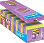 POST-IT Super Sticky notes 76x76mm ass 21+3 GRATIS