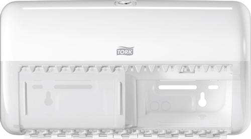 TORK Dispenser TORK Twin toiletrulle hvid (557000)