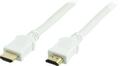 DELTACO HDMI-kabel, v1.4+Ethernet, 19-pin ha-ha, 1080p, vit,