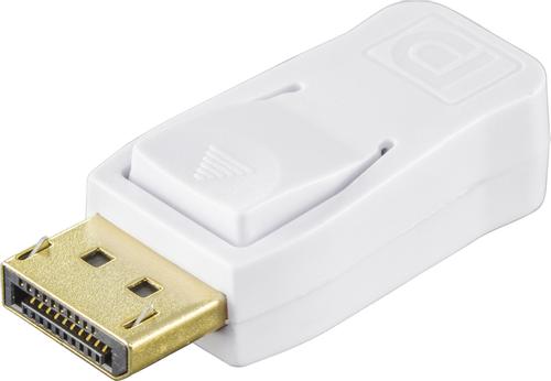 DELTACO DisplayPort ha til  Mini DisplayPort hu, hvit (DP-MDP-K)