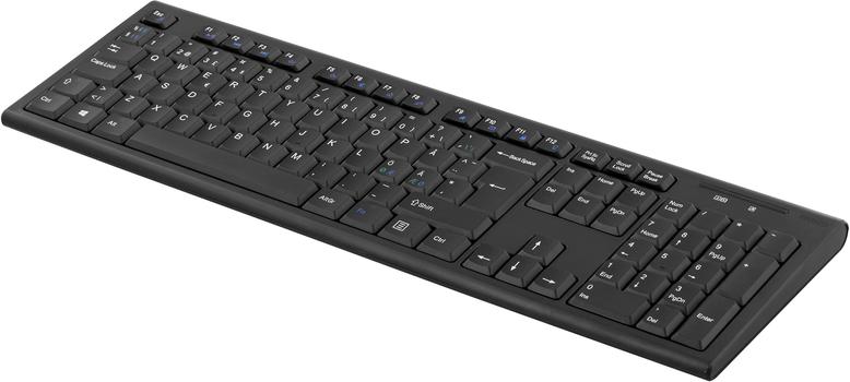 DELTACO TB-122 Keyboard Wireless (TB-122)