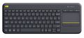 LOGITECH K400 Plus Tastatur Mørke Grå Nyt et Alt-i-ett tastatur med Unifying-trådløs opp til 10 meter rekkevidde