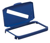 DURABLE DURABIN foldbart låg 60L t/papir blå