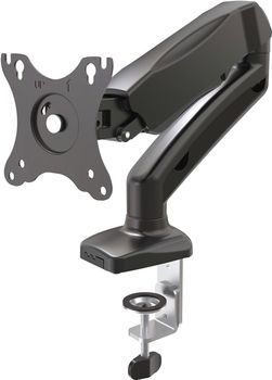 DELTACO Monitor desk mount, 13-27 ", gas aoperated,  VESA, three-axis,  black (ARM-534)