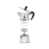 Bialetti Moka Express - 3 kopper Original siden 1933, aluminium (0001162)