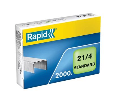 RAPID staples Standard 21/4 Galvanized Box of 2000 (24867500*10)
