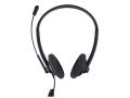 VOXICON U200 Duo Noise Cancelling Stereo USB-A Svart