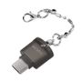 LOGILINK USB-C to microSD Card reader as a key chain Kortlæser USB-C