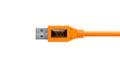TETHER CUC3215-ORG,  4,6 m, USB A, USB C, USB 3.2 Gen 1 (3.1 Gen 1), 5000 Mbit/s, Orange (CUC3215-ORG)