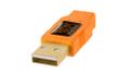 TETHER TetherPro USB 2.0 A/MiniB 5 Pin 4,6m orange (CU5451)