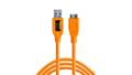 TETHER TetherPro USB 3.0 A/Micro B 4,6m orange
